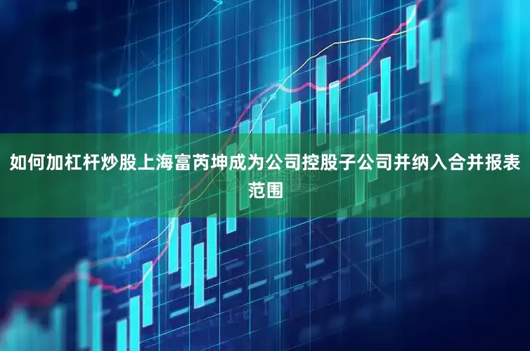 如何加杠杆炒股上海富芮坤成为公司控股子公司并纳入合并报表范围